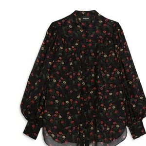 The kooples floral shirt